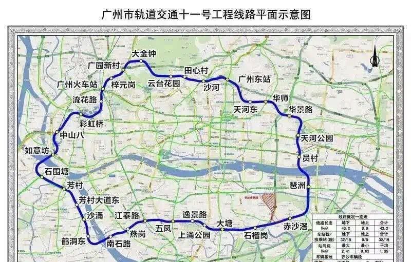 广州地铁11号线开通，重塑城市交通格局的标志性里程碑事件