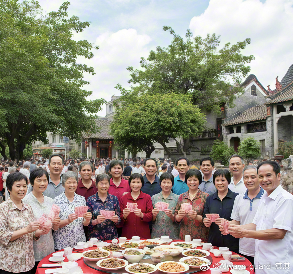 广州猎德村分红盛宴，见证乡村发展魅力与力量，村民喜获四万元奖励